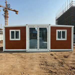 Casa Modulare Personalizzata 20FT 40FT Casa Container Espandibile Prefabbricata in Acciaio con Cucina Inclusa - Product Image 1