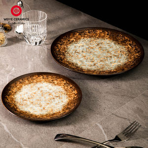 سلسلة "قلعة قديمة" من WEIYE ، أدوات حجرية ريفية ، مطعم فندق بورسلين ، مجموعات خمر وأطباق - Product Image 1