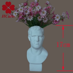 Vasi e Fioriere Decorativi per Piante Succulente da Interno a Forma di Testa di Venere in Cemento per Casa e Giardino - Product Image 6