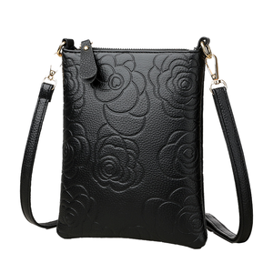 New Vintage Fashion Impression Rose <b>Wallet</b> Women's Multi-Layer Waterproof Phone Bag Summer Zipper Small Square Bag - Product Image 1