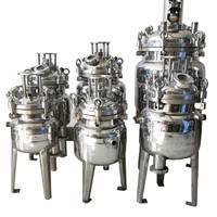 Réservoir de mélange de produits laitiers 50-100L Réservoir d'agitateur chauffant à isolation double sandwich