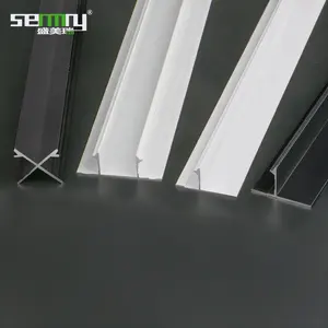 New Arrivals Suspended Plasterboard Ceiling Surface Mounted Ceiling Linear Lamp Corner Wall Decorative Aluminum Ceiling Profile