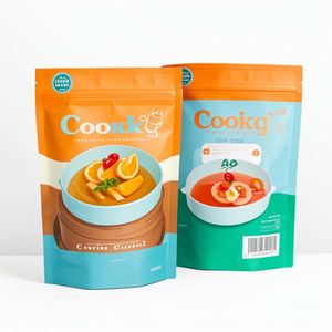 Bolsa de pie de 121 g de grado 259 de alta temperatura personalizada para Moin, bolsa de embalaje de alimentos congelados para Moi - Product Image 5