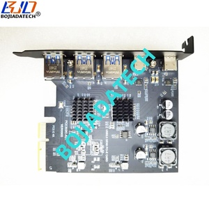 10gbps PCI Express X4 PCI-E 4x đến 2 * USB 3.2 Type-C + 3 * Loại-A kết nối adapter mở rộng thẻ trong kho - Product Image 6
