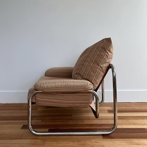 Fauteuil Lounge Designer John <span class=keywords><strong>Bertil</strong></span> Hagstrom Style Rétro Classique Petit Fauteuil de Loisirs Hôtel Appartement Villas Salon Canapé - Product Image 3