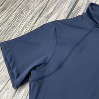 Hauts d'équitation à manches courtes pour femmes, vêtements d'équitation, sous-vêtements de base pour femmes, été, logo personnalisé, Activewear, faible MOQ