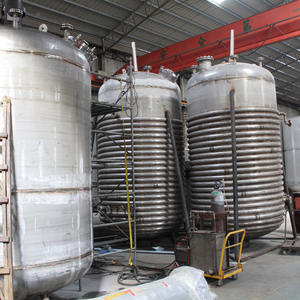 Hervidor vertical encamisado con mezclador para línea de producción de resina polimérica, reactor de resina fenólica - Product Image 3