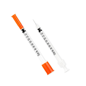 Jeringa de Plástico Desechable Médica de 1 ml, 0.5 ml, 0.<span class=keywords><strong>3</strong></span> ml, 31 g, Aguja de 1/<span class=keywords><strong>2</strong></span>'', 100u, 32 g, Jeringa de Insulina Estéril de Seguridad para Uso Animal - Product Image 4