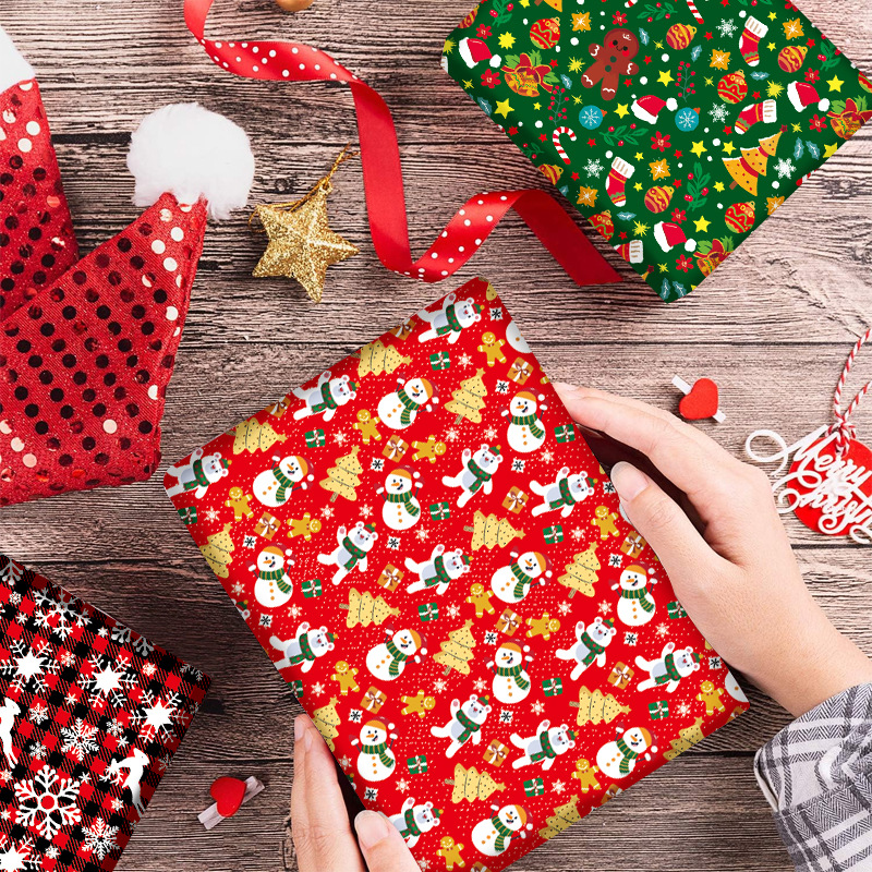 's In-Stock Thickened Pear Paper Inner Liner Christmas Wrapping Paper for Gift Box Mailing Bags Elegant Bouquet Wrapping