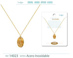 Cotigo Saint christopher สแตนเลสบริสุทธิ์จี้สร้อยคอคาทอลิกแฟชั่นเสน่ห์ - Product Image 6