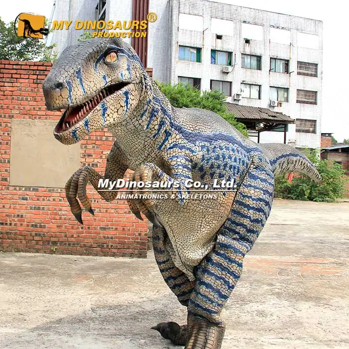 My Dino Adult Wear Velociraptor Costume pour Park Carnival Show