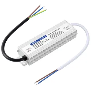 Fuente de alimentación del controlador LED 36W IP67 convertidor de voltaje a prueba de agua DC12V transformadores al aire libre adaptador de corriente LED