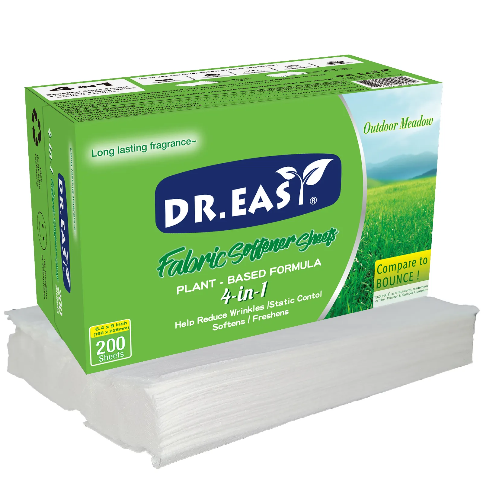 DR.EASY Weichspüler Absorber Trockner Blatt für Waschküche