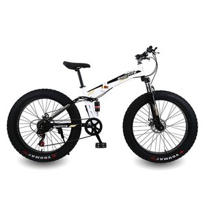 Vélo de montagne <span class=keywords><strong>pliable</strong></span> au prix d'usine, vélos de montagne pour hommes/vélos de montagne pliables en acier au carbone/vélos de descente de 26 pouces et 29 pouces - Product Image 2
