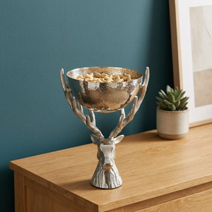 Vase de table en aluminium de haute qualité, fait main, écologique, finition dorée, design moderne, résistant à l'eau, bol décoratif, Jaffs Exports - Product Image 5