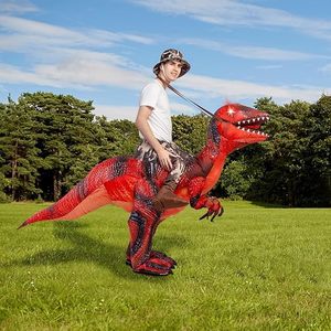 Costume gonflable de <span class=keywords><strong>dinosaure</strong></span> pour adulte Costume d'halloween femmes homme drôle Costume d'explosion pour la fête d'halloween Cosplay - Product Image 4