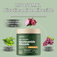 OEM Liposomal Nicotinamide Riboside Capsules Resvératrol Quercétine Supplément pour Adultes Adolescents Stimule NAD Femmes Enceintes
