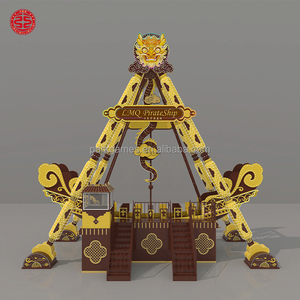 <span class=keywords><strong>Barco</strong></span> <span class=keywords><strong>Vikingo</strong></span> de Fibra de Vidrio, Atractivo y Divertido para Carnavales, con Capacidad para 24 Personas, en Venta - Product Image 5