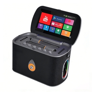 Altavoz Portátil Inteligente Android CSN-666 con Pantalla Táctil, Sistema de Sonido <span class=keywords><strong>Boombox</strong></span>, Compatible con Youtube y APP, Altavoz Karaoke para Exteriores - Product Image 1