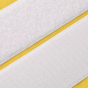 Ventes en gros de rubans auto-agrippants tissés non adhésifs pour machines à coudre, attaches pour vêtements, accessoires blancs, support OEM ODM - Product Image 3