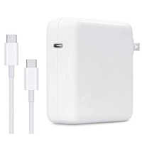 Chargeur USB-C pour ordinateur portable 61W 87W 100W PD 3.0 en gros avec protection OTP, multi-prises CE RoHS pour MacBook Pro Air (vente en gros)