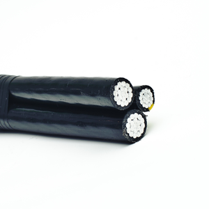 Cable Aéreo Plano de Núcleo Sólido de Aluminio, Aislamiento de PVC, Marca Kingyear, Voltaje Personalizable - Product Image 6