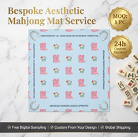 Tuiles de Mahjong Américain Portables en Acrylique Double Couche, Assortiment de Couleurs, Jeu de Société Manuel d'Extérieur pour Divertissement