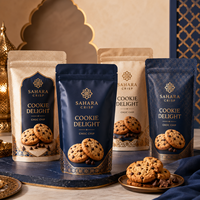 Sachets Doypack Personnalisés à Faible MOQ avec Structure Composite BOPP VMPET PE pour Snacks, Biscuits et Noix