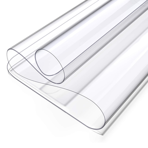 غطاء مكتب شفاف مخصص واقي سميك من البلاستيك الشفاف سجادة طاولة سجادة وضع حصير من أجل ، مناسبة - Product Image 3