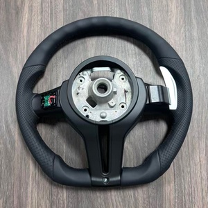 Volant en cuir pour <span class=keywords><strong>BMW</strong></span> 760 F01 F02 Série 3 328i F30 F20 <span class=keywords><strong>M550d</strong></span> F11 435i F32 E92 F22 X1 E90 F10 M5 Accessoires de voiture - Product Image 5