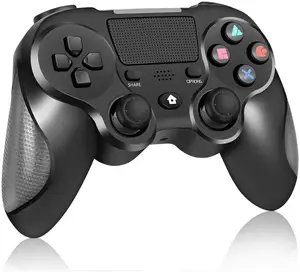 Wireless Controller Remote for Playstation 4/Pro/Slim/PC Touch Panel Gamepad with Dual Vibration and Audio Function