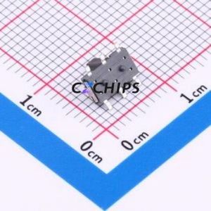 HX MSS22C02-H3.0 125 Slide Switch SMD,7.15x3.55mm Switch Double Pole Double Throw Rectangle Pin Header SMD Tab 7.15mm - Product Image 2