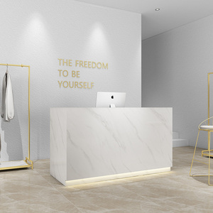 Unique Modern <strong>Reception</strong> <strong>Desk</strong> White <strong>Reception</strong> <strong>Desk</strong> Beauty Salon <strong>Reception</strong> <strong>Desk</strong> - Product Image 4