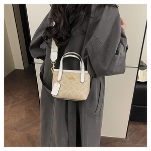 Luxury Elegant fashionable <b>small</b> square bag for women,2026 new vintage print <b>handbag</b>, tote bag, shoulder bag, crossbody bag - Product Image 2