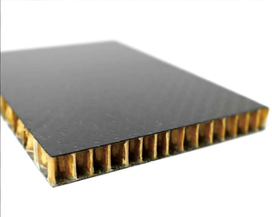 Panel sándwich de espuma de nido de abeja personalizado de 4mm, 6mm, 8mm, 10mm, placa sándwich de fibra de carbono - Product Image 1