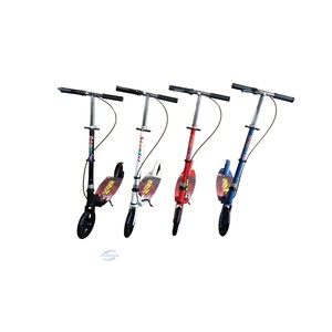 Foldable Two-wheeled Children Scooter Big <b>Wheels</b> <b>Plastic</b> Alloy Frame Urban Travel Scooter Suitable for 8-12 Years Kids - Product Image 5