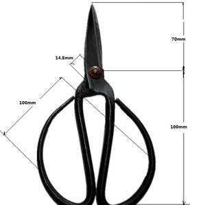 <span class=keywords><strong>Forbici</strong></span> PINSHUN con Manico in Acciaio Inossidabile Forgiato a <span class=keywords><strong>Mano</strong></span> e Lama in Acciaio 45, per Uso Domestico, Industriale e Giardinaggio - Product Image 4