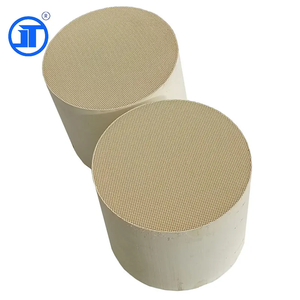 العادم DPF DOC SCR السيراميك قرص العسل أحادي دعم المحول الحفاز ركائز البلاتين الروديوم محفز - Product Image 2