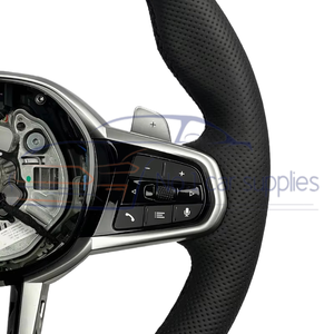 Volant en cuir modifié HJX Black Series pour M8 8 7 X7 6 GT M5 5 X5 X4 X3 F10 E70 E90 ZC-I7-P101 - Product Image 5