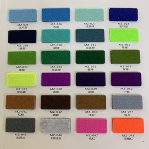 Feuilles de feutre coloré non tissé en polyester aiguilleté, épaisseur 1mm-5mm, pour artisanat et <span class=keywords><strong>décoration</strong></span> DIY, vente en gros - Product Image 5