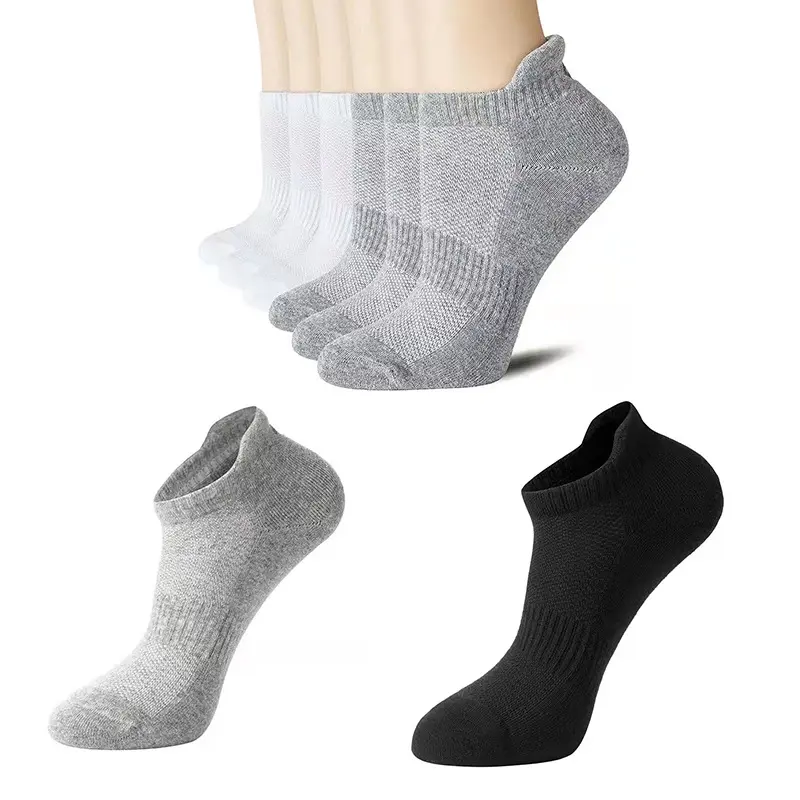 ถุงเท้ากีฬาสำหรับผู้ชาย,ถุงเท้าวิ่งทำจากผ้าฝ้ายระบายอากาศได้ดี