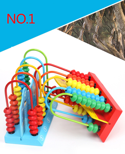 Fabricant chinois d'abacus en bois pour l'apprentissage précoce des enfants, aide à l'entraînement mathématique, jeu éducatif mathématique - Product Image 3