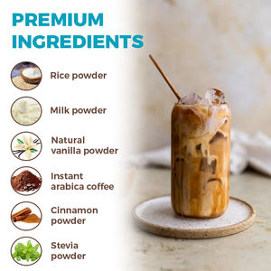 Özel etiket Vegan şeker Gluten katkı ücretsiz vanilya baharat karışımı Horchata lezzet buzlu kahve - Product Image 3
