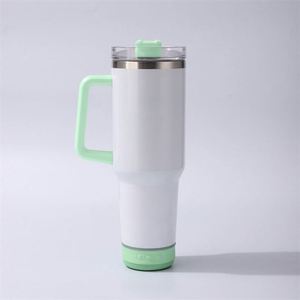 Mug à bière isotherme en acier inoxydable avec audio Bluetooth - Tasse de voiture sous vide de 40 oz, pailles de fête incluses - Product Image 3