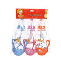 Biberon pour bébé Alg, qualité alimentaire, sans BPA, lot de 3 biberons pour bébé
