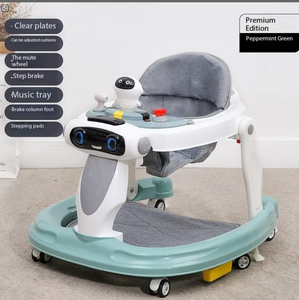 Porteur multifonctionnel <span class=keywords><strong>pour</strong></span> enfants, voiture d'apprentissage et trotteur, <span class=keywords><strong>jouet</strong></span> ludique avec fonction assis-<span class=keywords><strong>debout</strong></span>, prévention des jambes en O et anti-basculement - Product Image 6