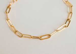 قلادة سلسلة غير تقليدية من 9 مشابك جديدة على الموضة لعام 2020 قلادة سلسلة مستطيلة الشكل من الذهب - Product Image 5