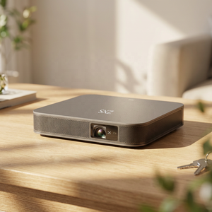 <span class=keywords><strong>Mini</strong></span> projecteur intelligent portable <span class=keywords><strong>S5</strong></span> 4K avec système <span class=keywords><strong>Android</strong></span> 13, 2+32 Go, pour cinéma, enseignement, extérieur et mise en miroir de smartphone - Product Image 1