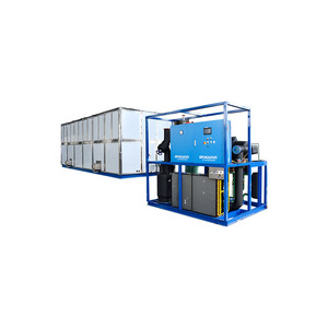 Nouvelle machine à glaçons commerciale 5t/jour en acier inoxydable 304 avec compresseurs Emerson/Fusheng/Hitachi automatique - Product Image 1