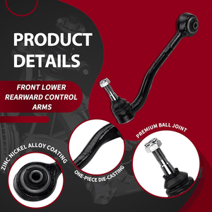 Frenzybro 10 pièces <span class=keywords><strong>Kit</strong></span> <span class=keywords><strong>de</strong></span> <span class=keywords><strong>Suspension</strong></span> avant <span class=keywords><strong>bras</strong></span> <span class=keywords><strong>de</strong></span> commande inférieur rotule barre stabilisatrice biellette pour 2000-2006 <span class=keywords><strong>BMW</strong></span> <span class=keywords><strong>X5</strong></span> <span class=keywords><strong>E53</strong></span> AWD - Product Image 4